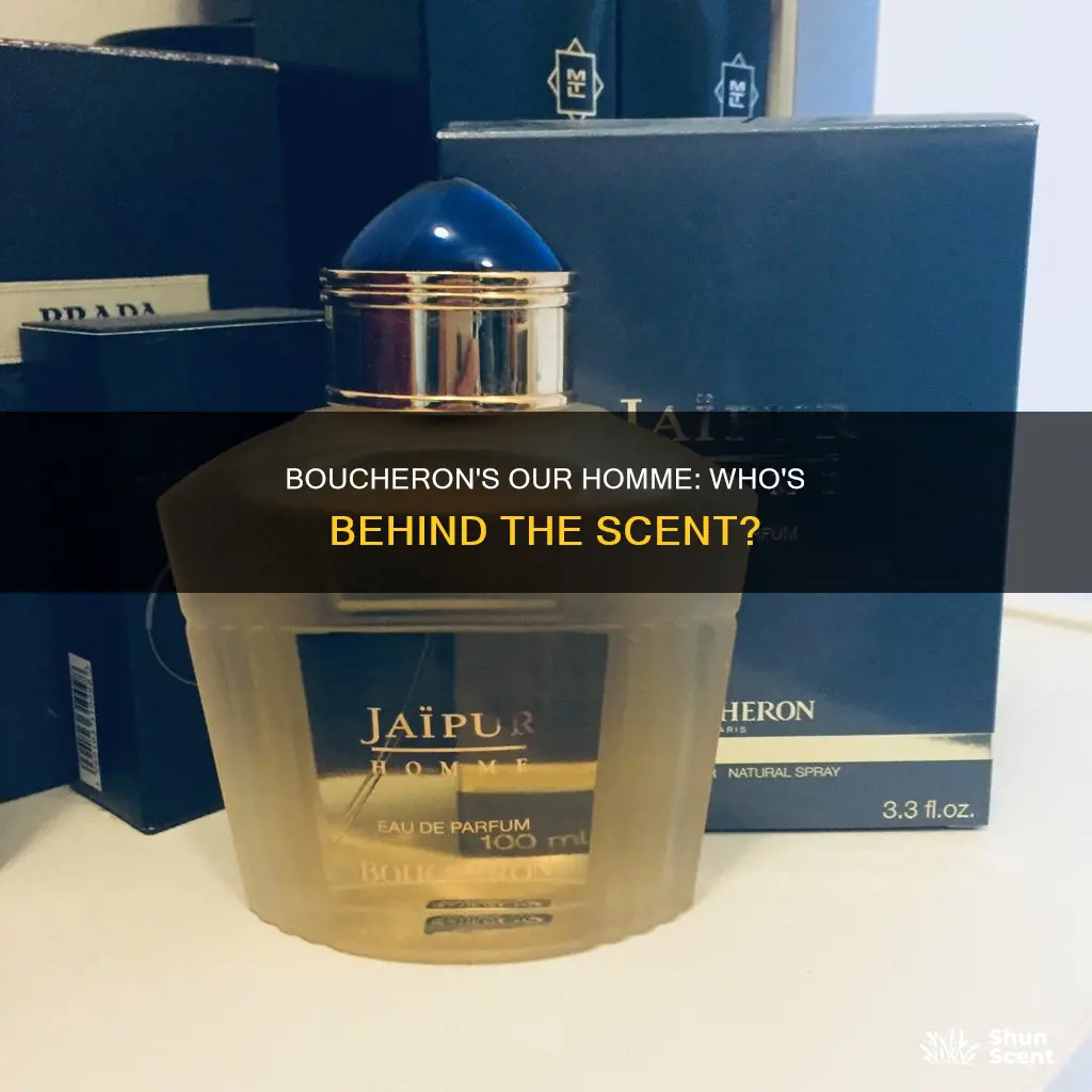 who makes boucheron perfume our homme