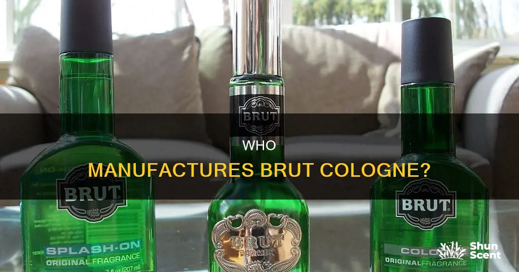 who makes brut cologne