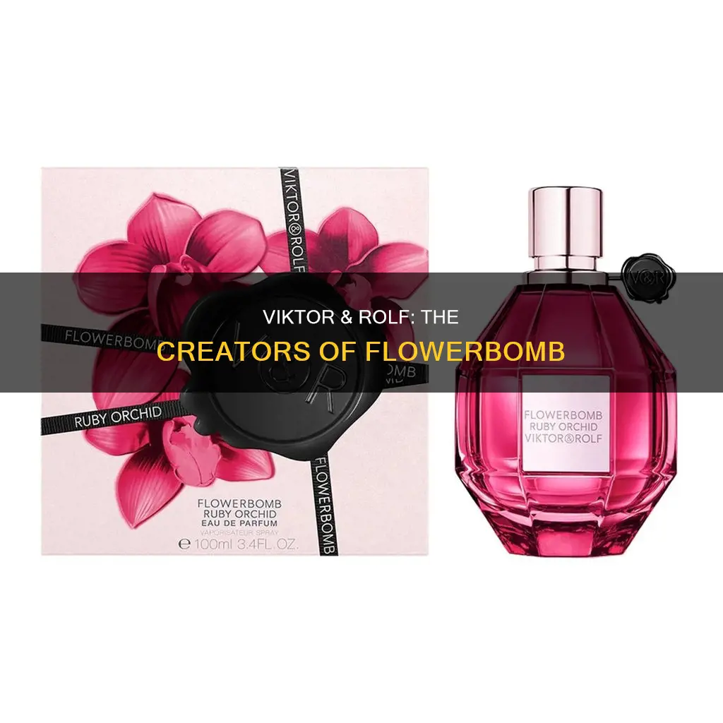 who makes flowerbomb perfume