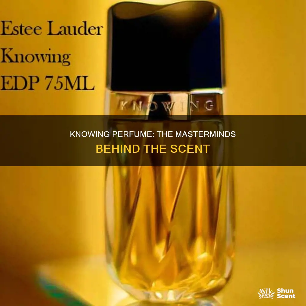 who makes knowing perfume