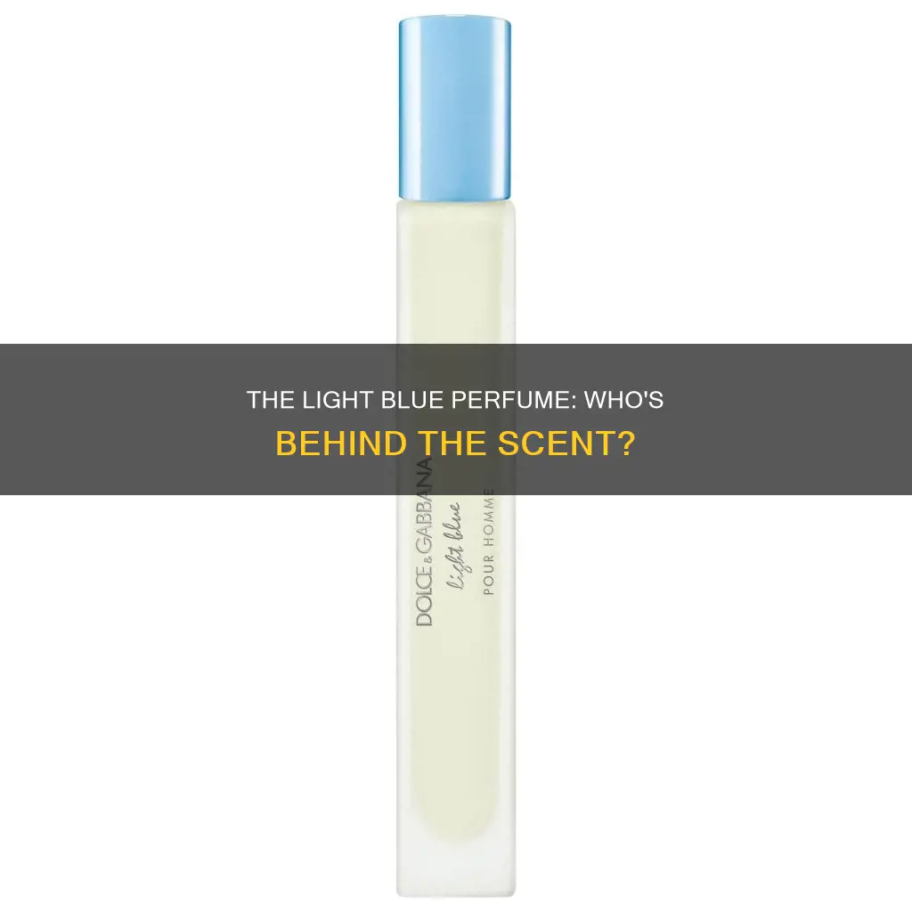 who makes light blue perfume