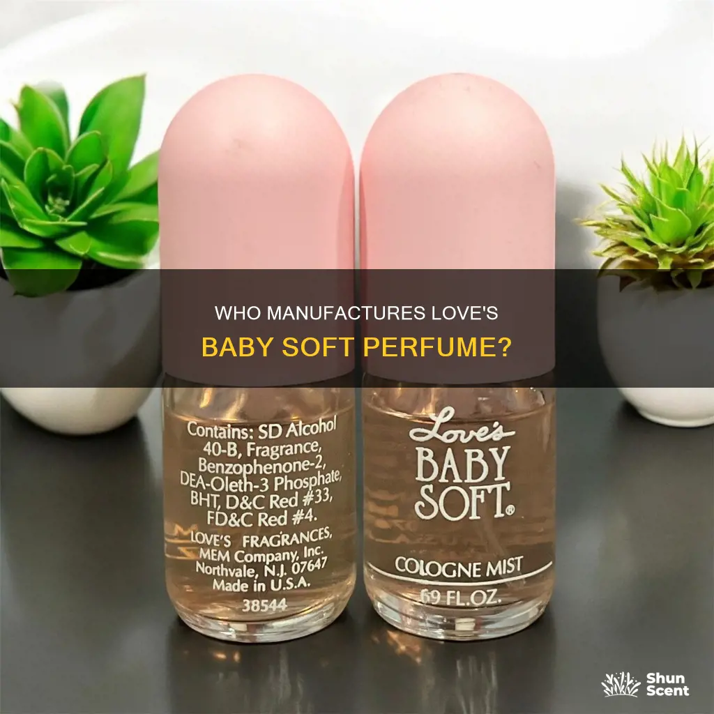 who makes loves baby soft perfume