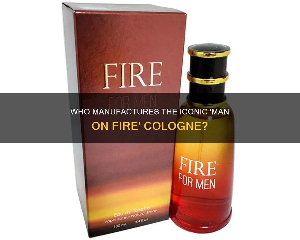 who makes man on fire cologne