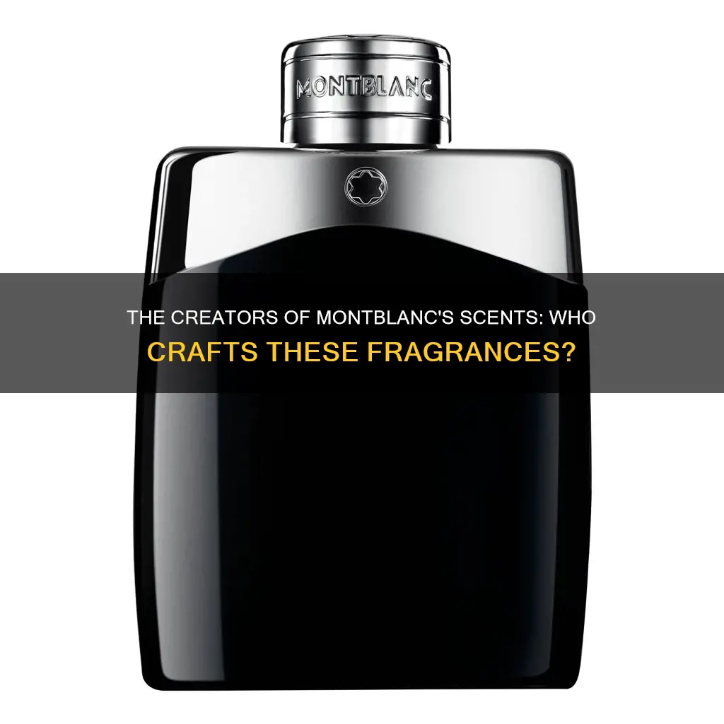 who makes montblanc cologne