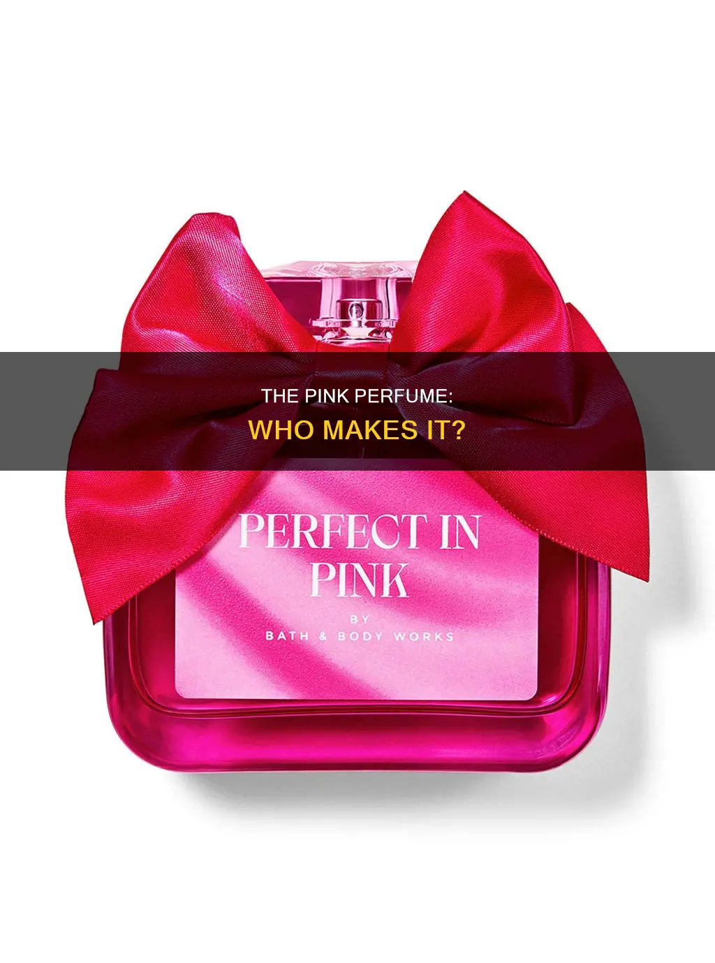 who makes pink perfume