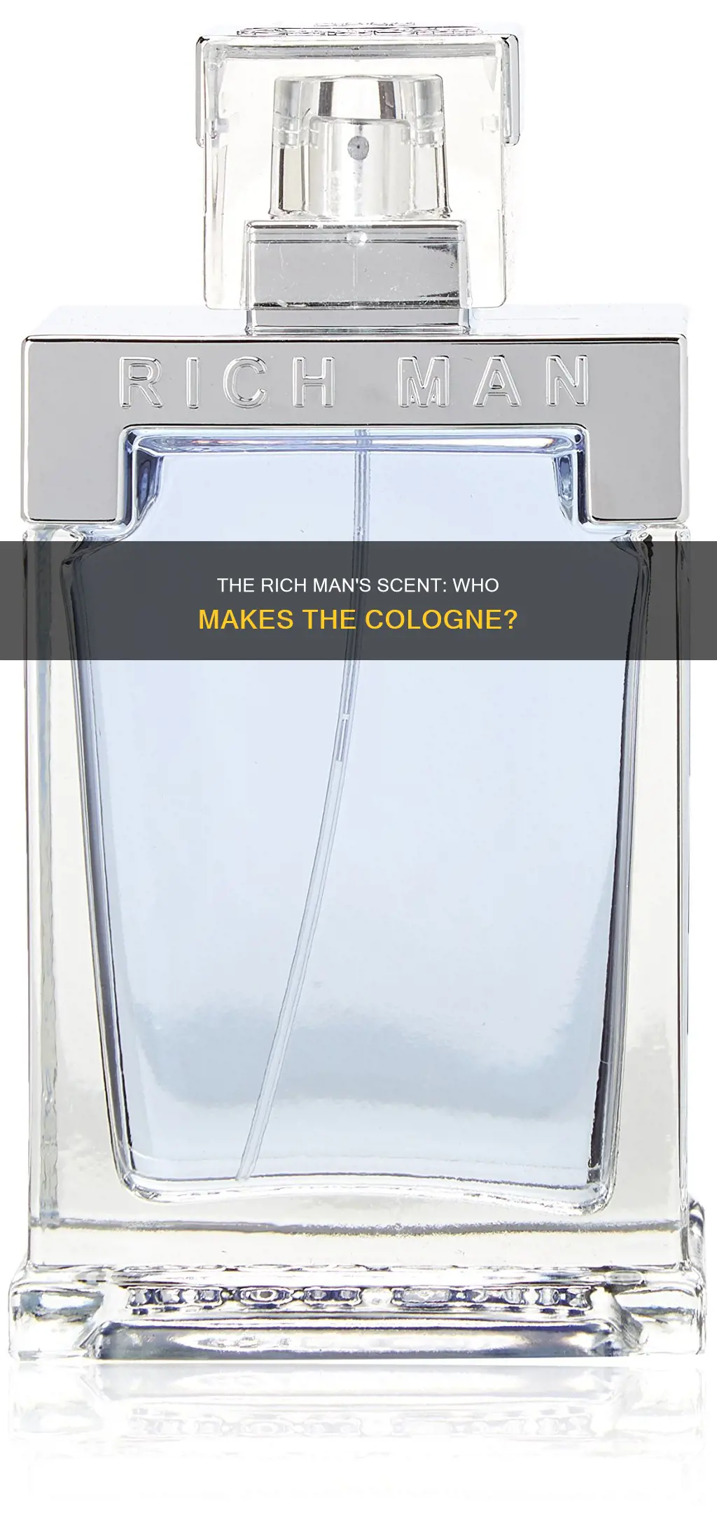 who makes rich man cologne