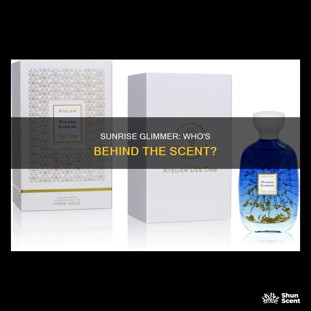 who makes sunrise glimmer perfume