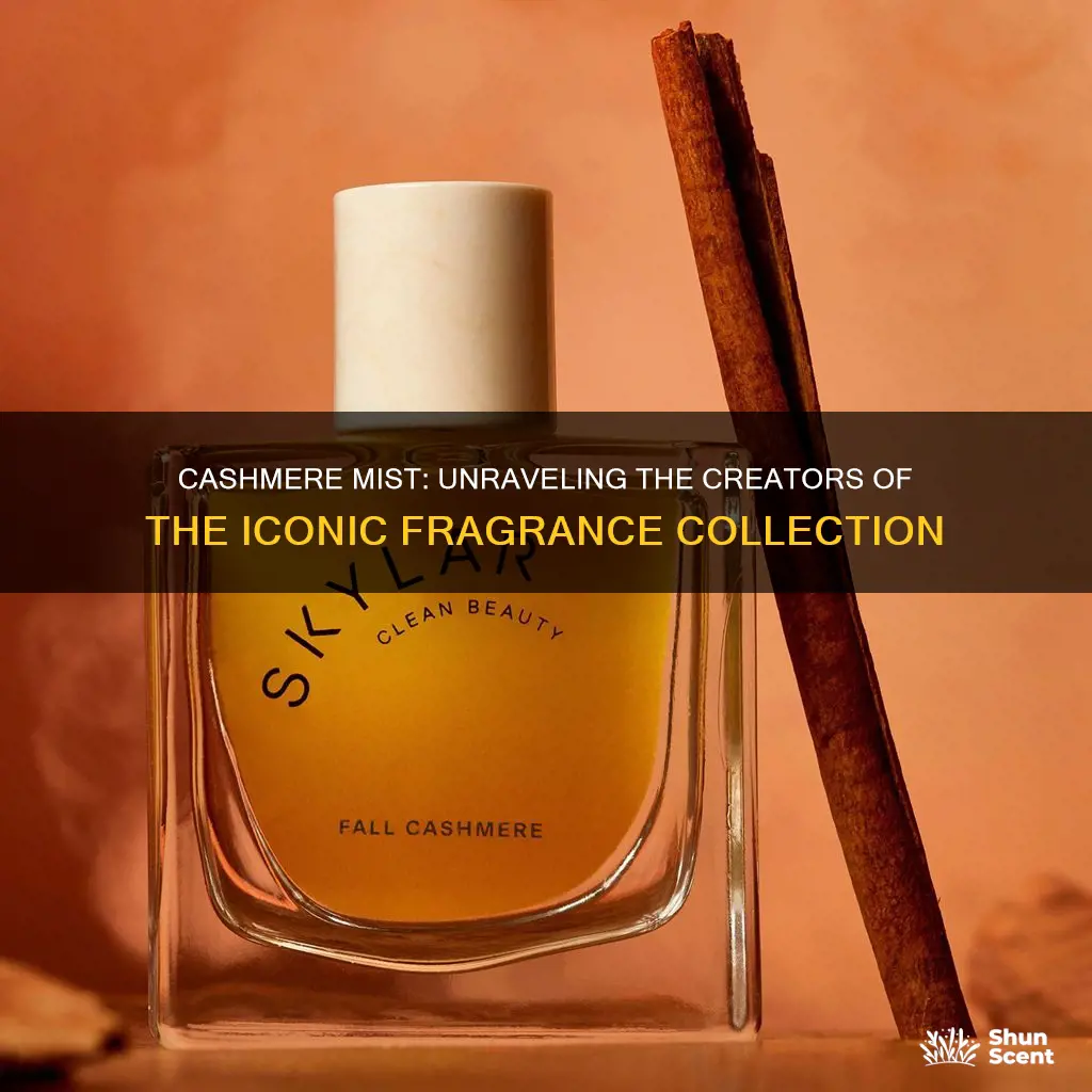 who makes the cashmere mist fragrance collection