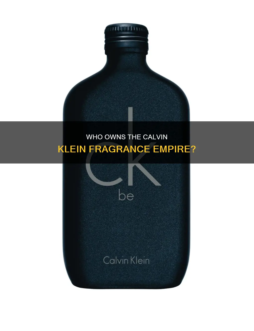 who owns calvin klein fragrance