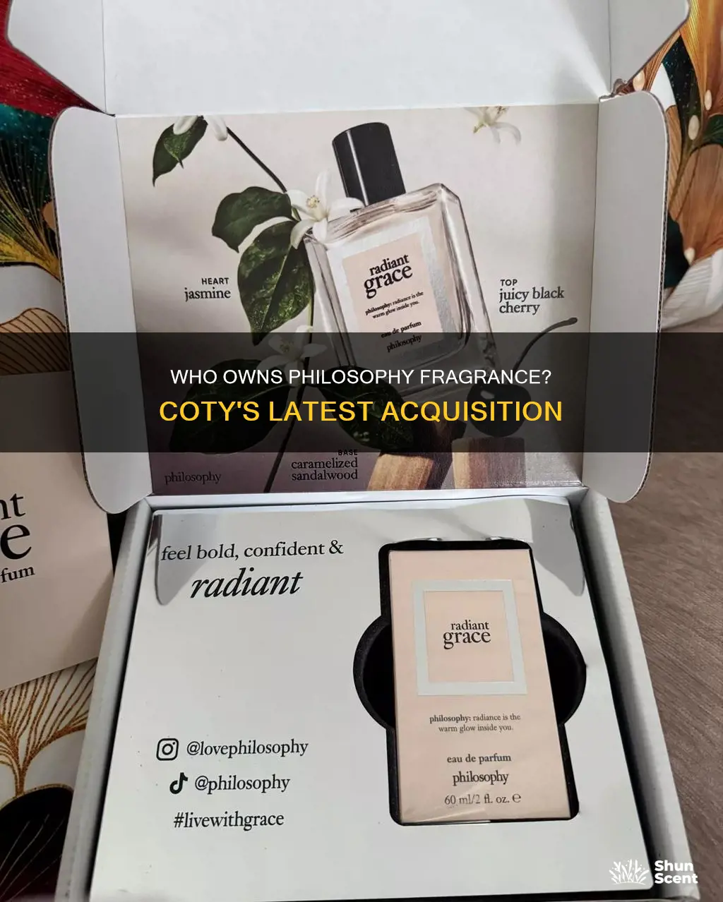 who owns philosophy fragrance