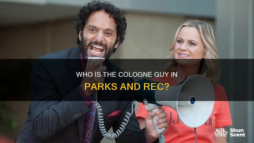 who played the cologne guy in prks and rec