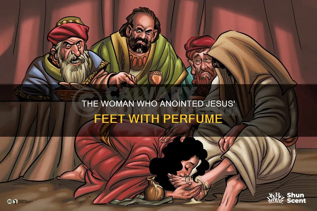who poured perfume on jesus feet