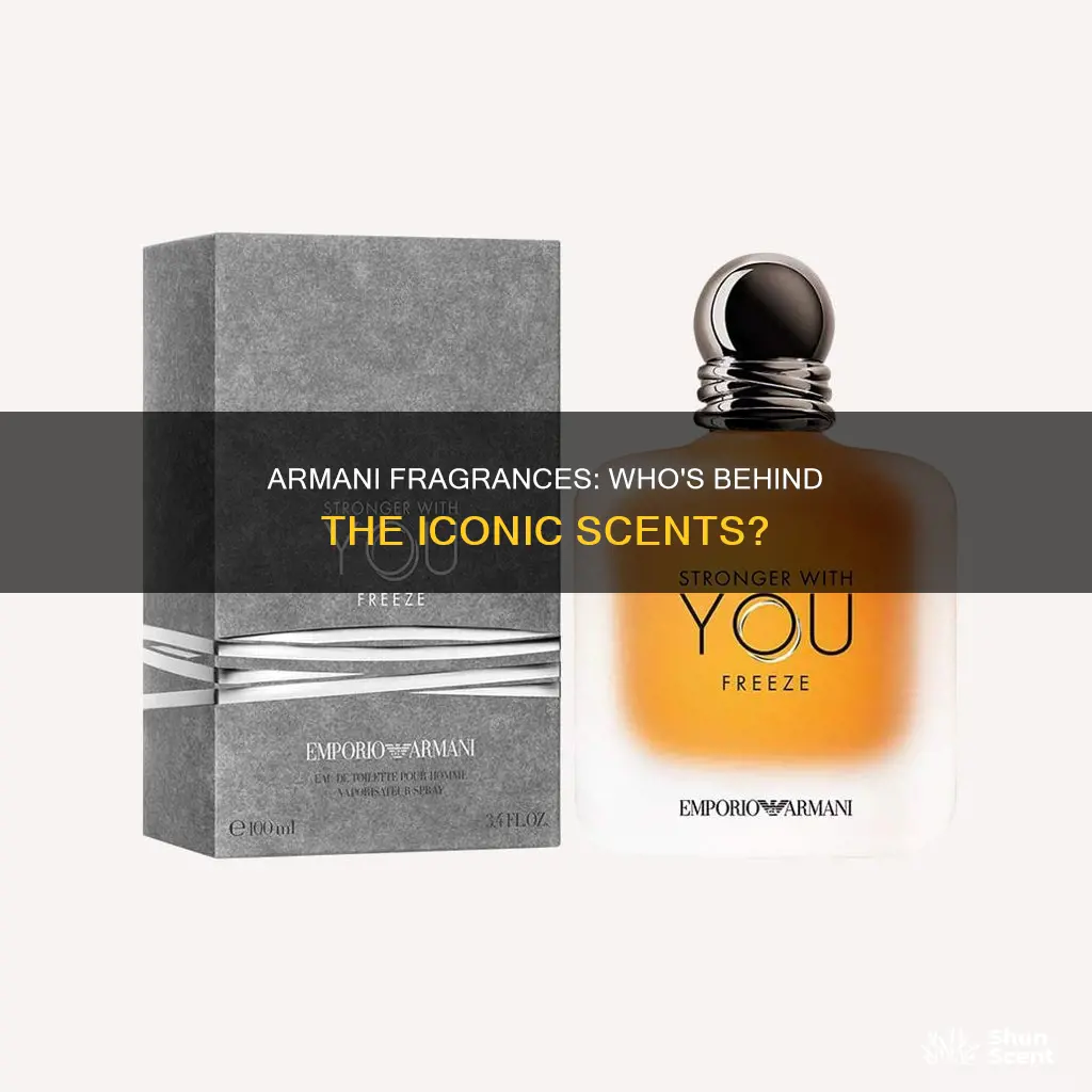 who runs armani fragrances