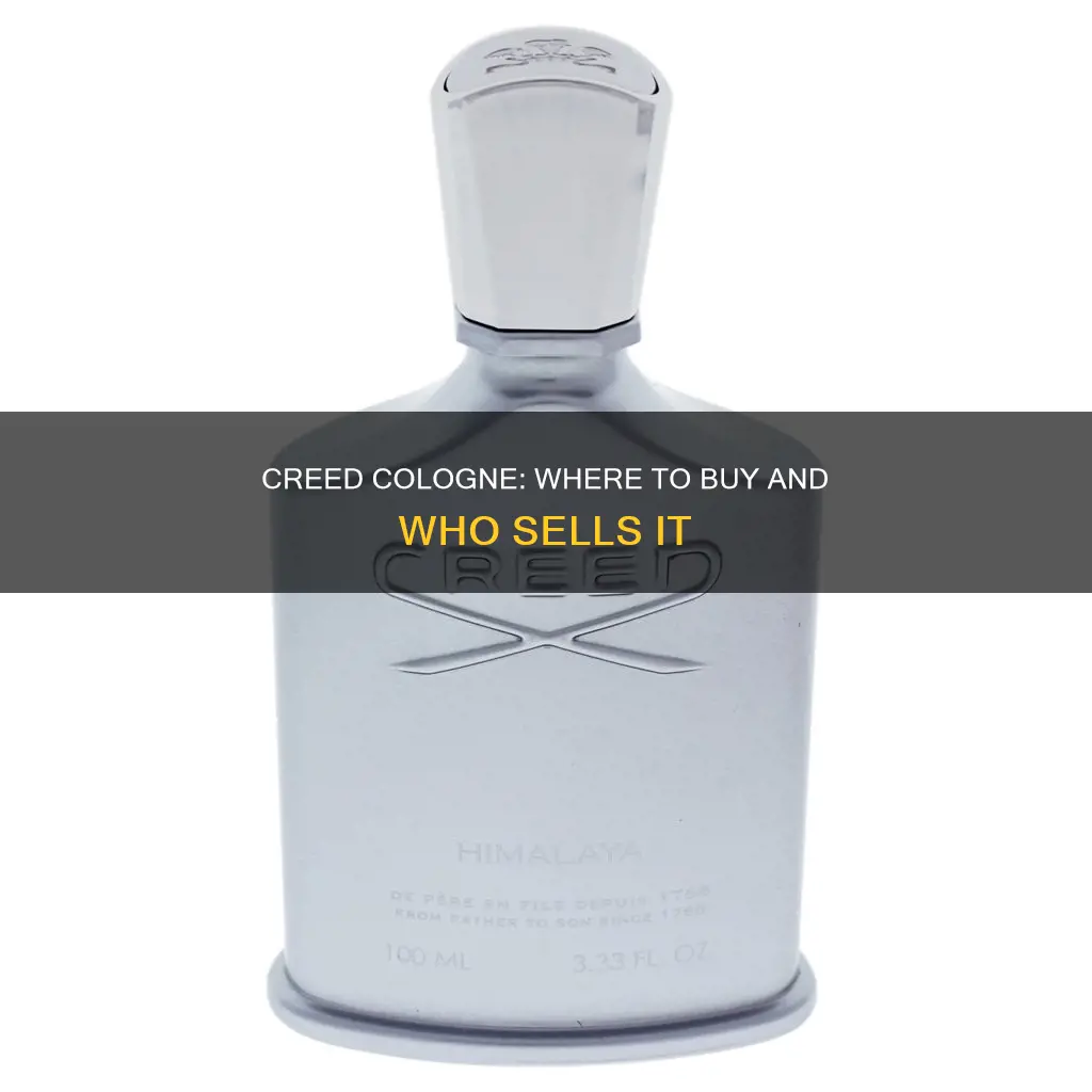 who sales creed cologne