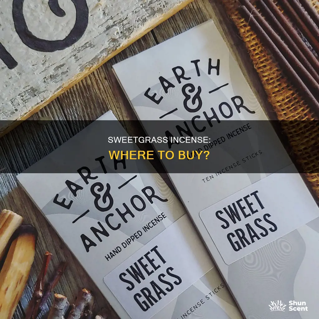 who sell sweetgrass incense stick