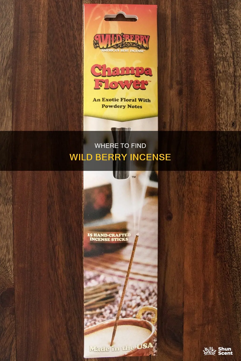 who sell wild berry incense