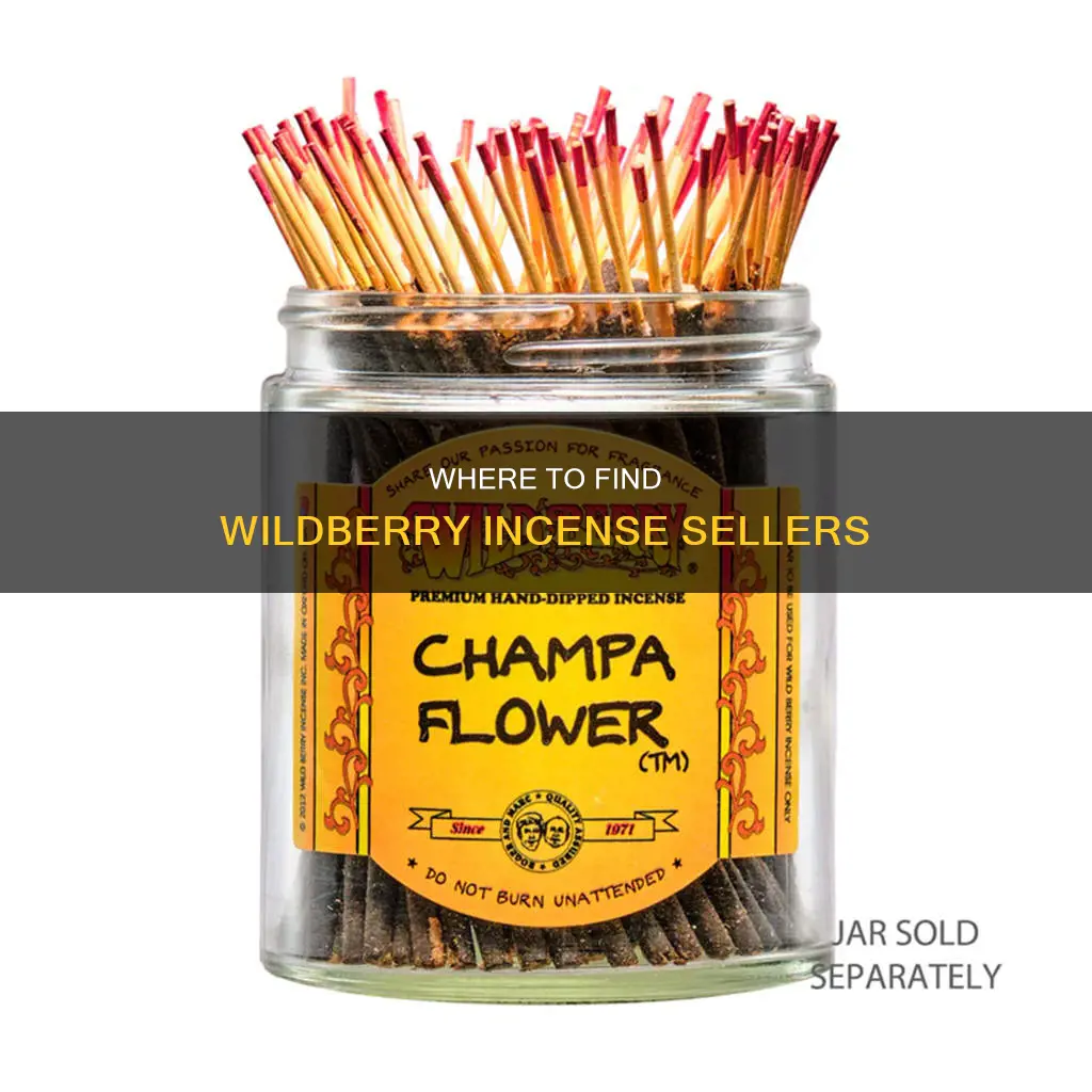 who sell wildberry incense