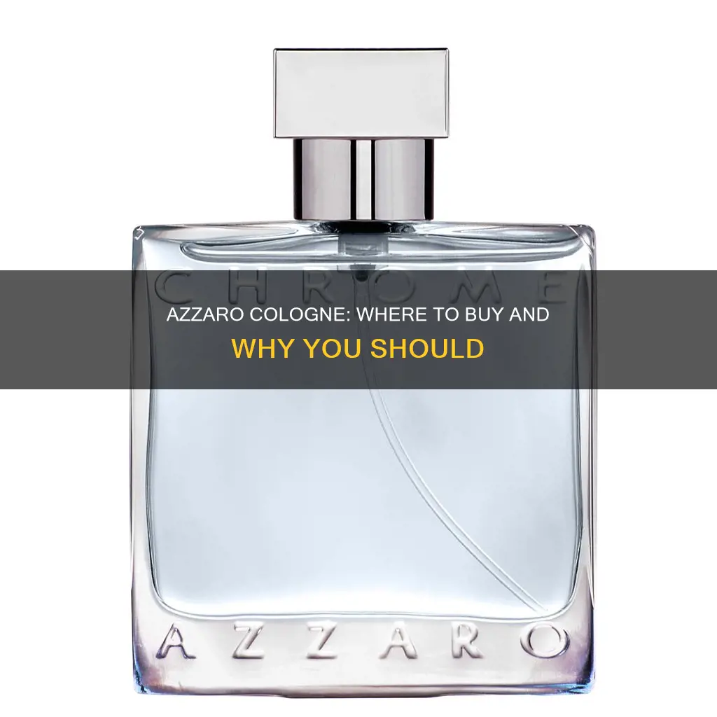 who sells azzaro cologne