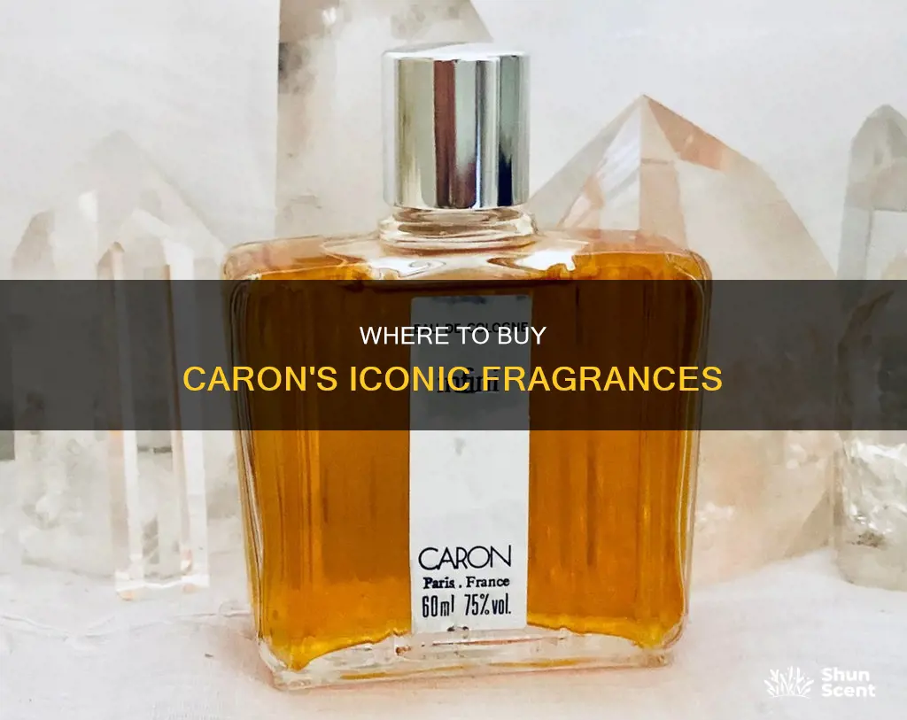 who sells caron cologne