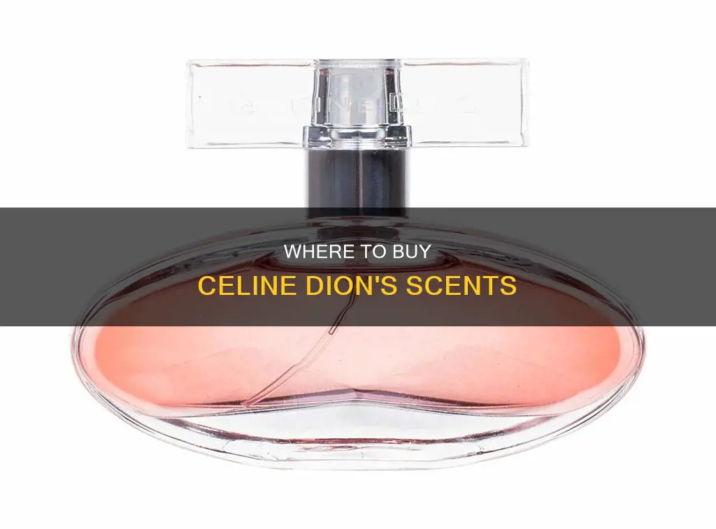 who sells celine dions colognes