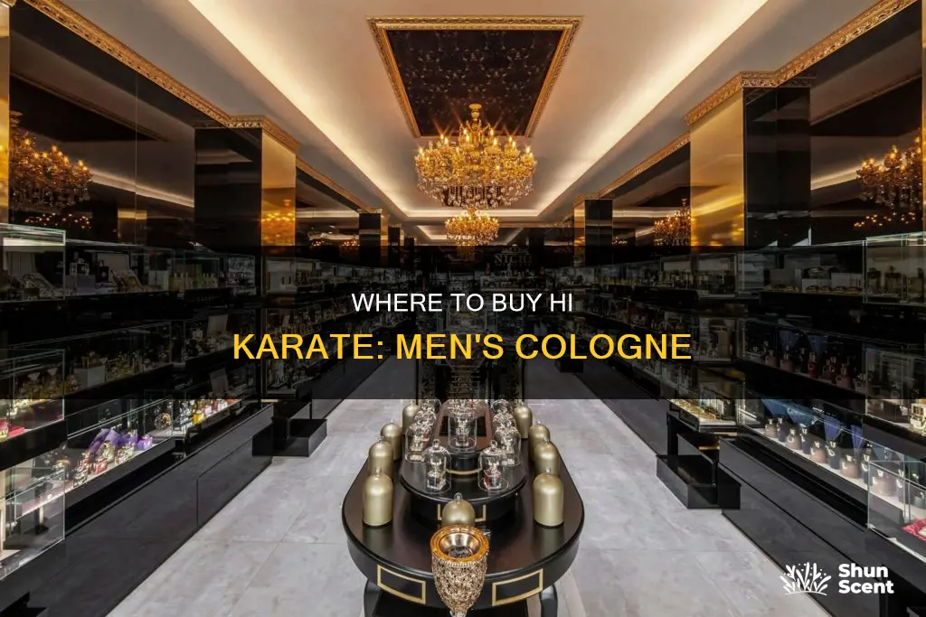 who sells hi karate cologne for men