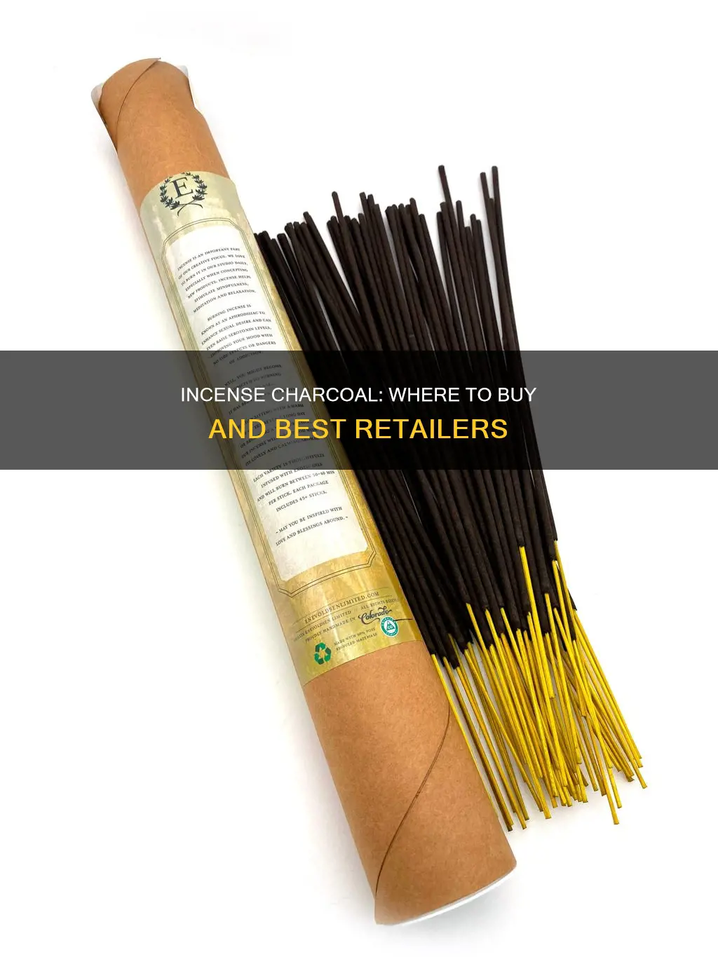 who sells incense charcoal