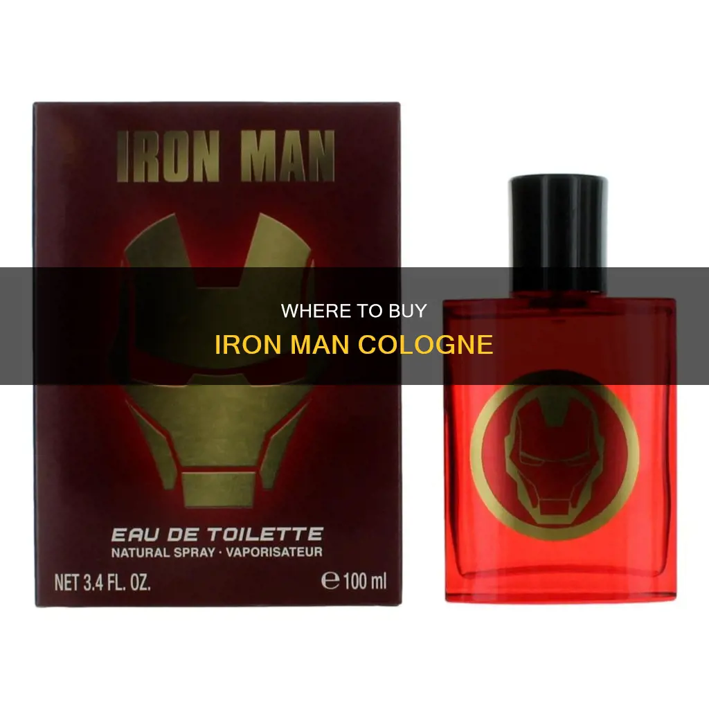 who sells iron man cologne