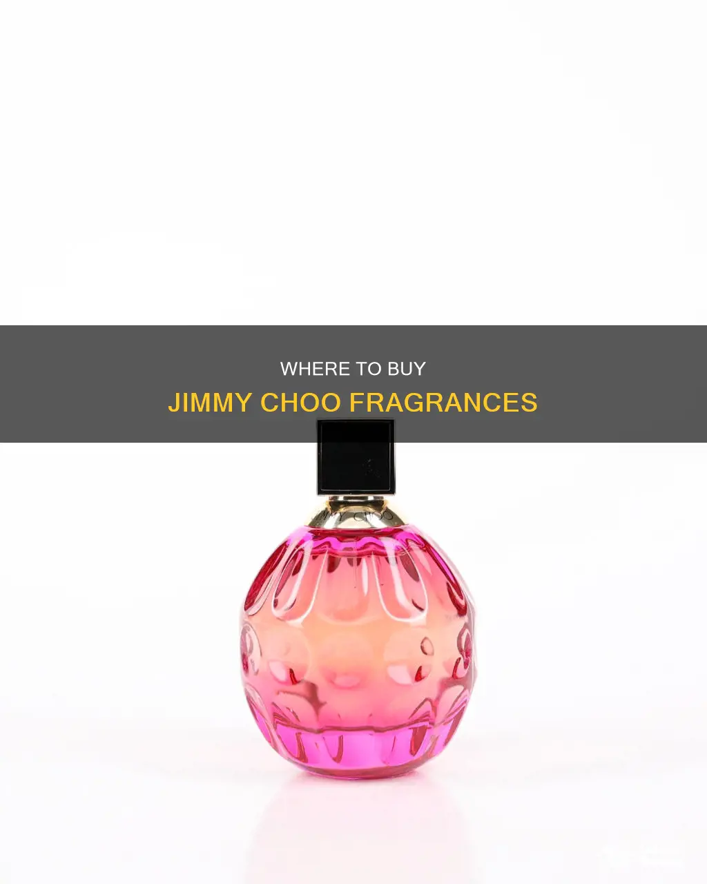 who sells jimmy choo perfume