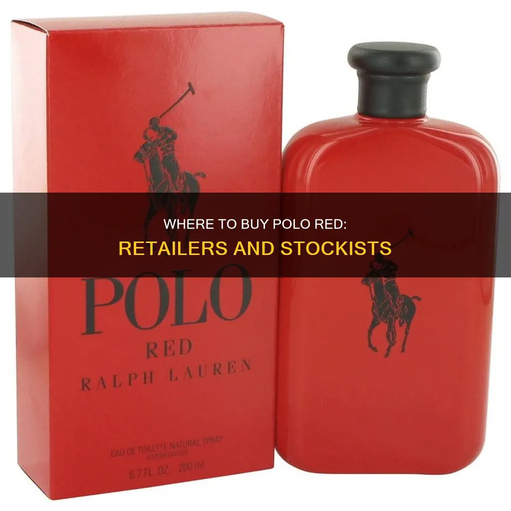 who sells polo red cologne