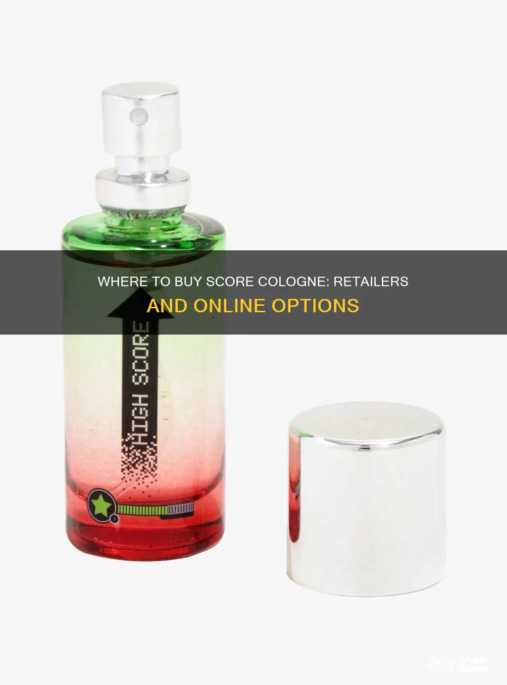 who sells score cologne