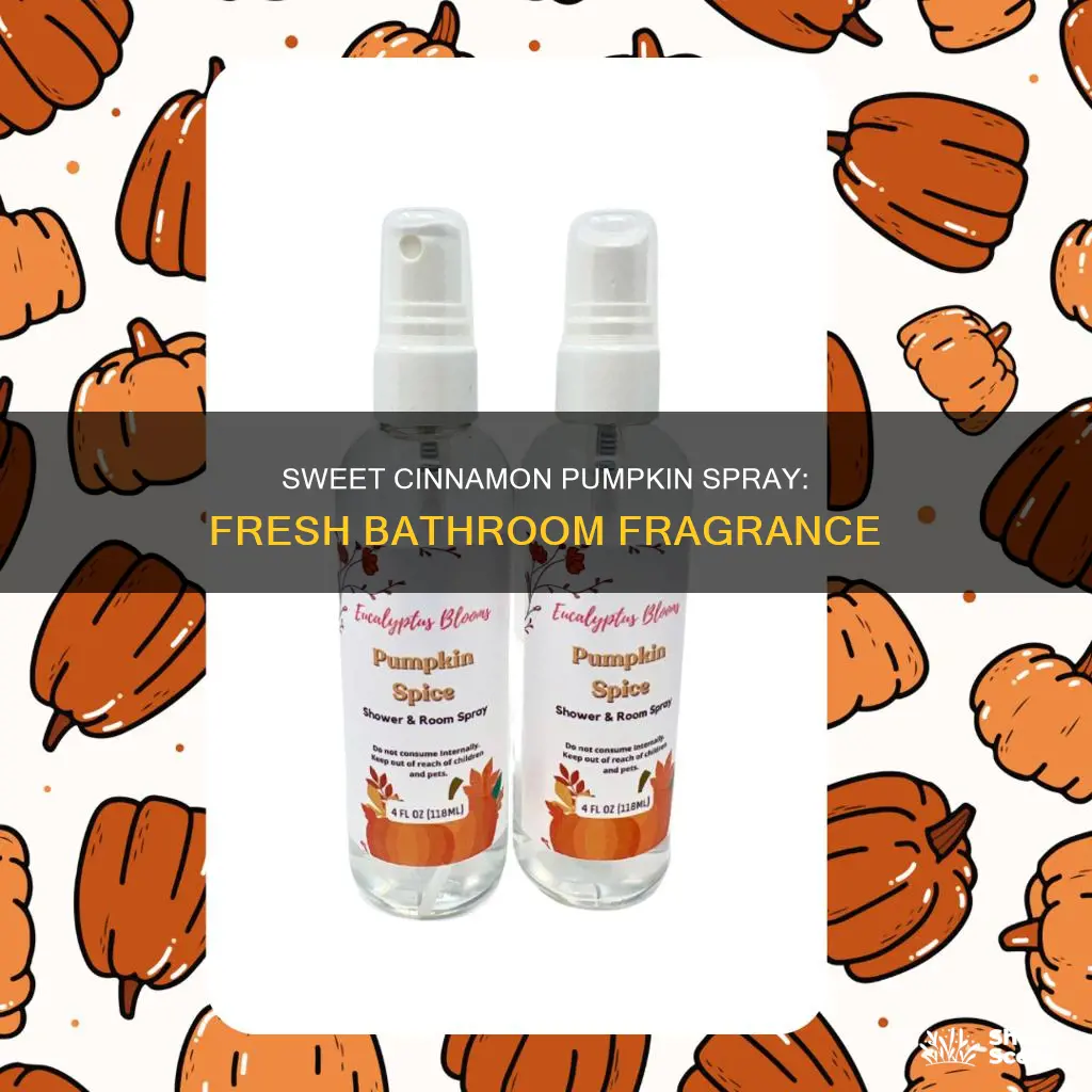 who sells sweet cinnamon pumpkin fragrance spray for bathroom
