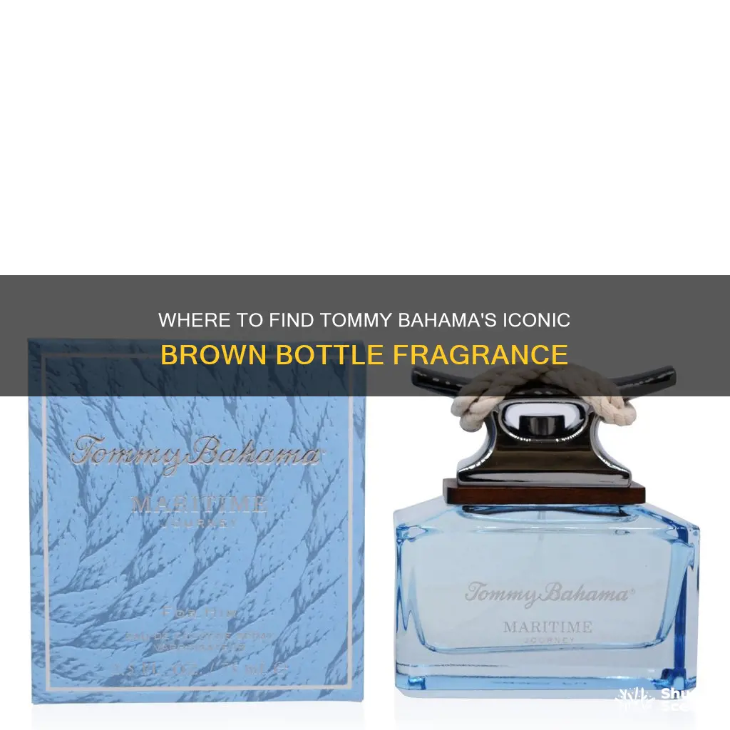 who sells the old browm bottle of tommy bahama cologne