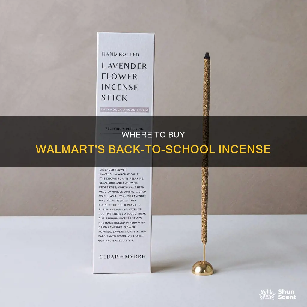 who sells wlamart baeack pbama incense