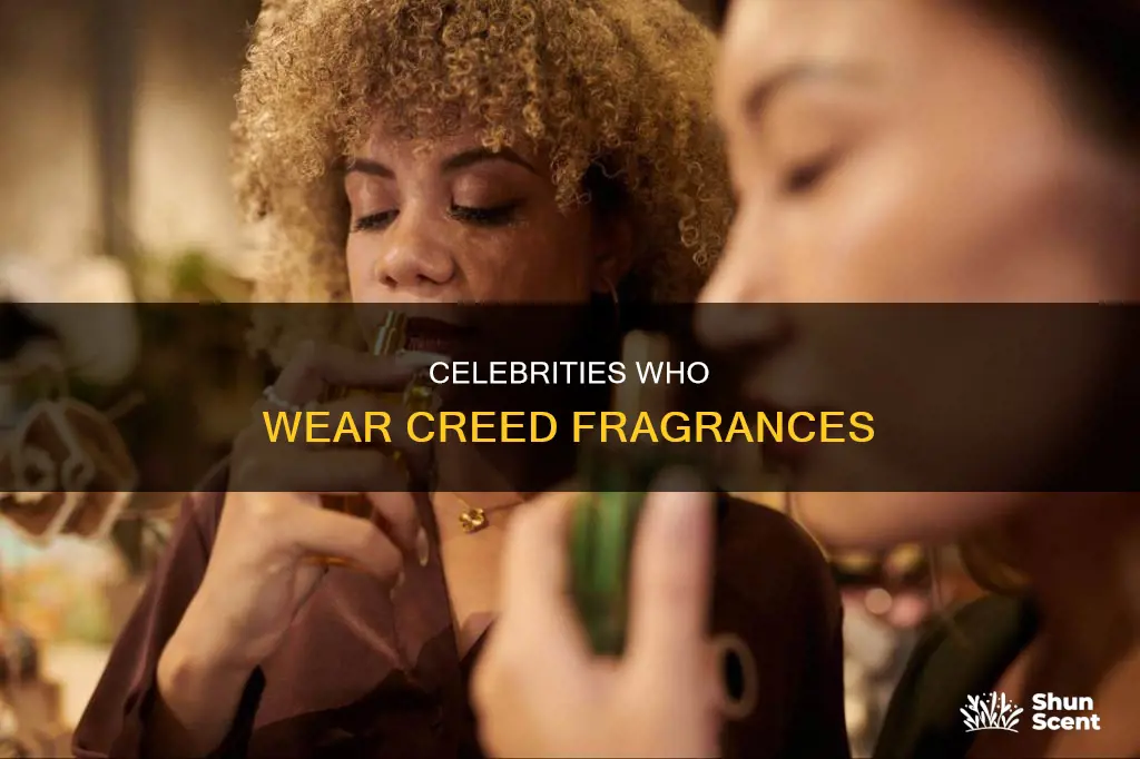 who wears creed fragrance