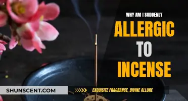 Incense Allergies: Why Do They Suddenly Appear?