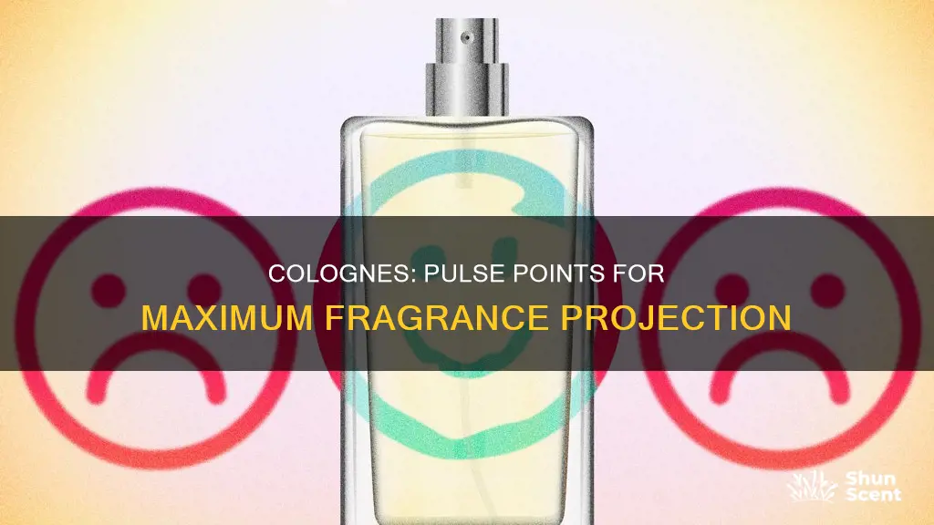 why apply cologne to pulse points