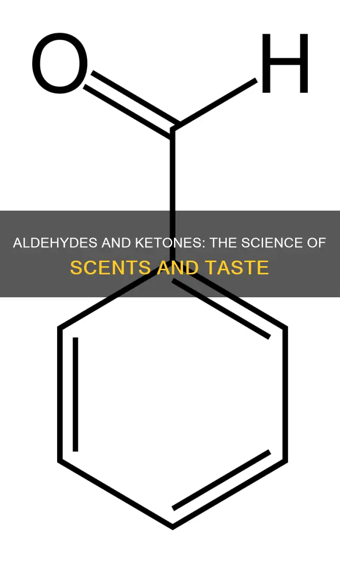 why are aldehydes and ketones associated with flavors and fragrances