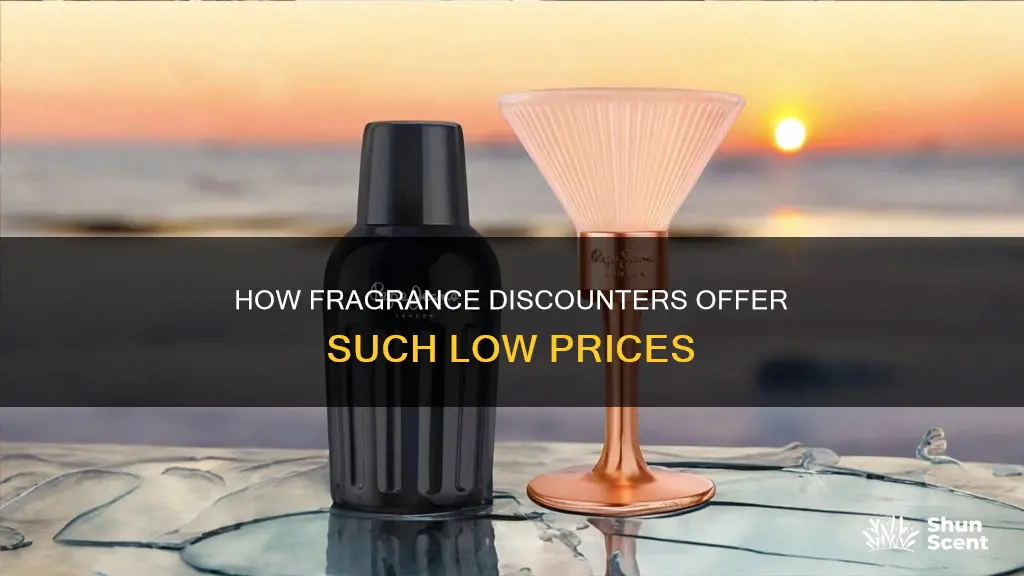 why are fragrance discounters so cheap