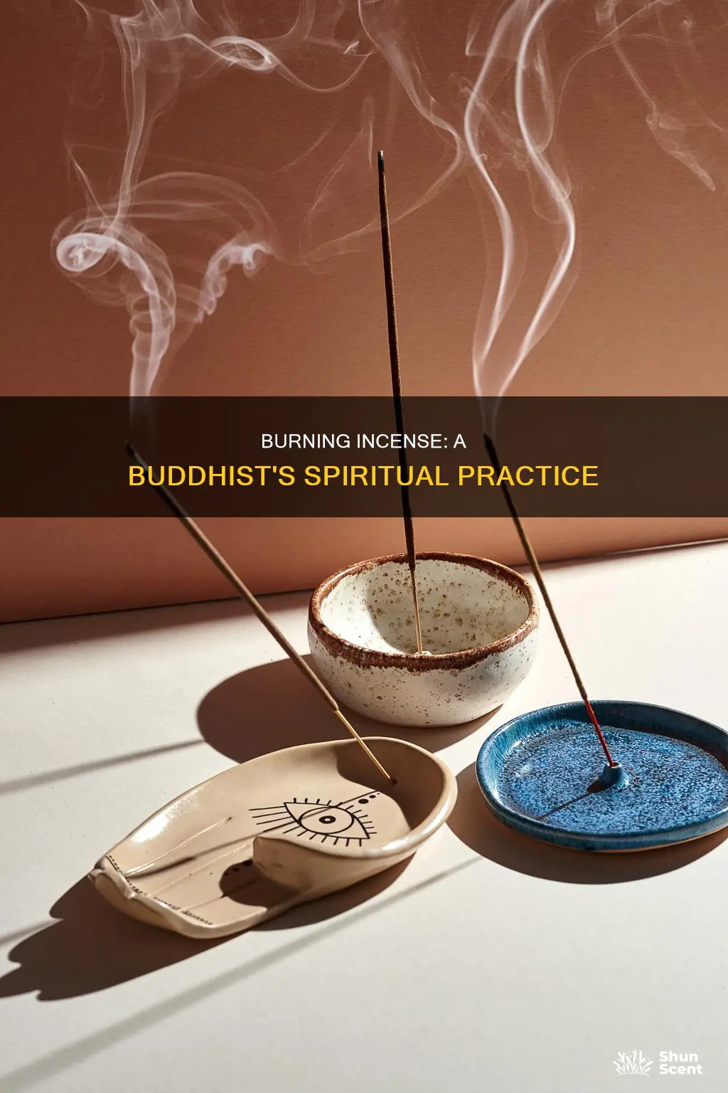 why buddhist burns 3 incense