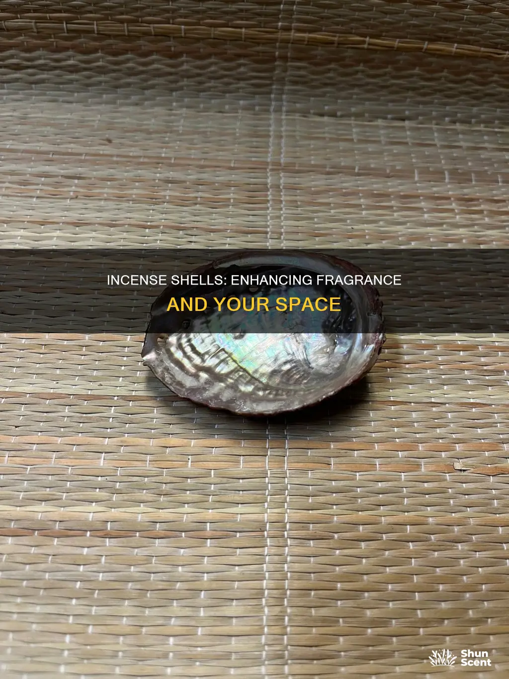 why burn incense in shells
