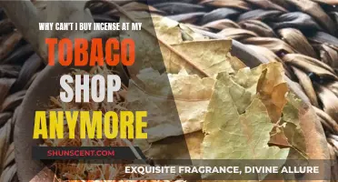 Incense: Tobacco Shop Shelves Empty, What's the Deal?
