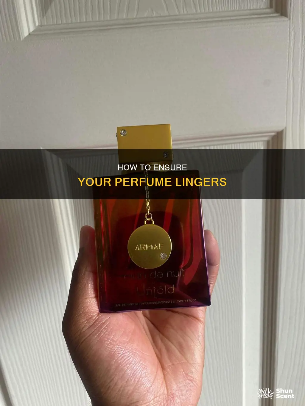 why cant people smell my perfume