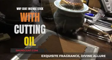 Coating Incense: Cutting Oil for a Calming Aroma