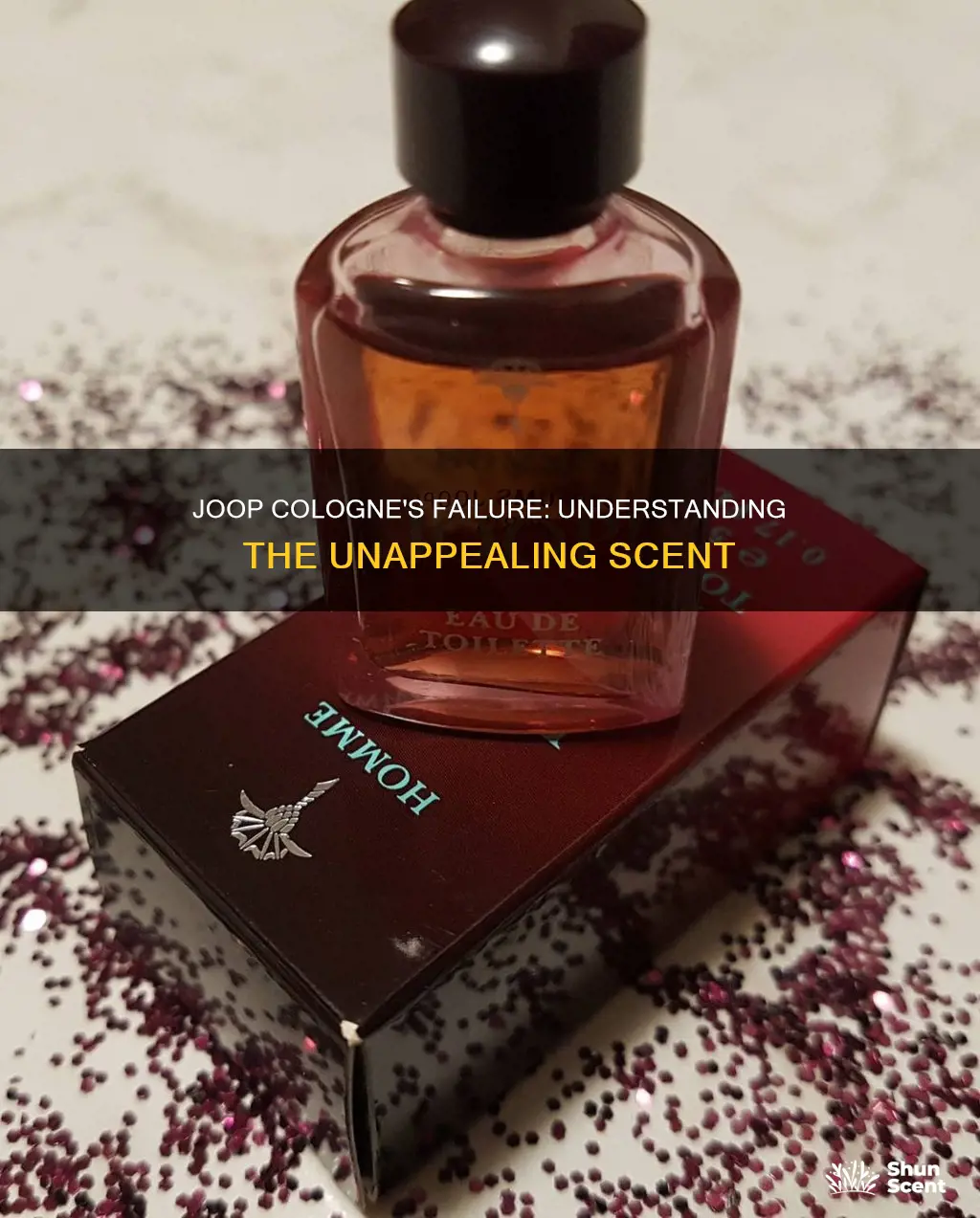 why did joop cologne not succeed