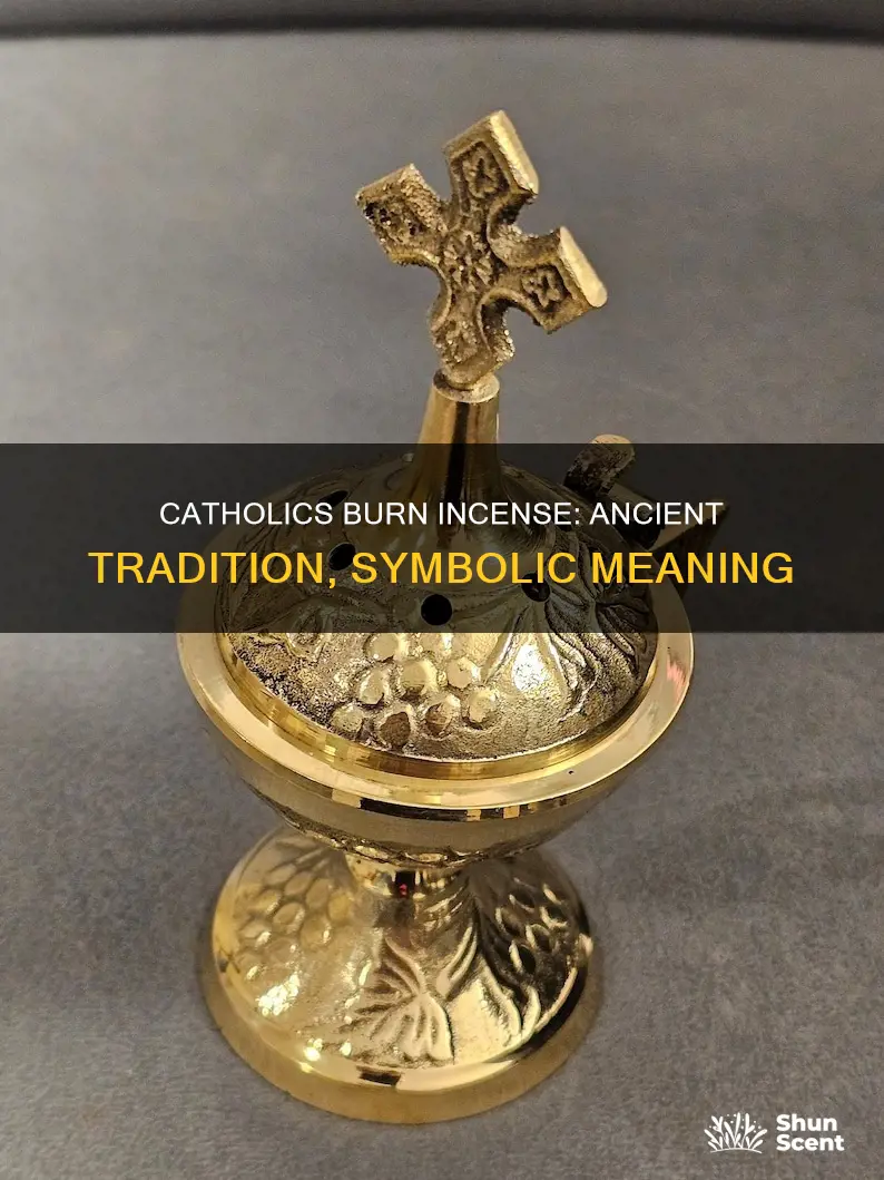 why do catholics burn incense