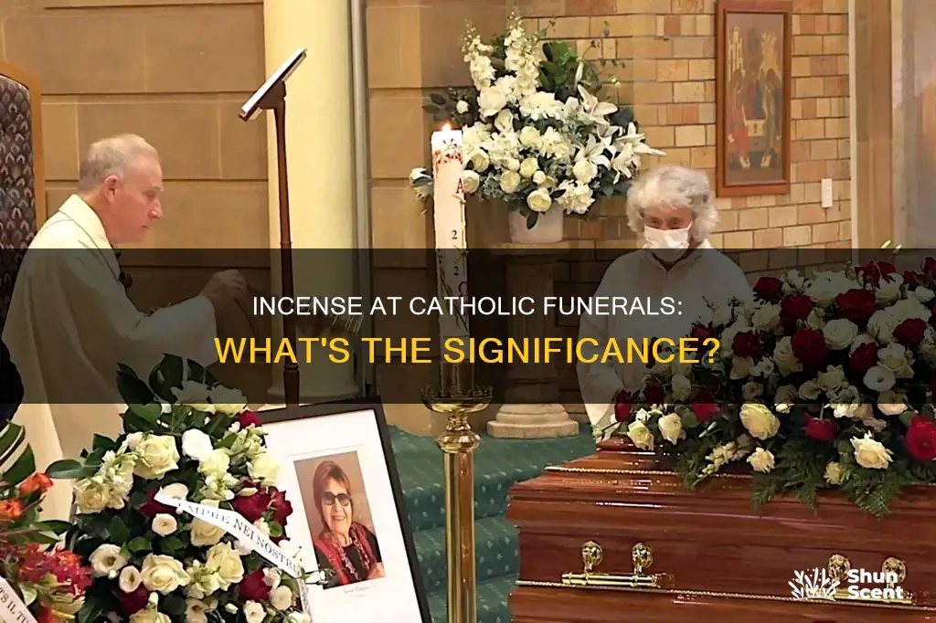 why do catholics use incense at funerals