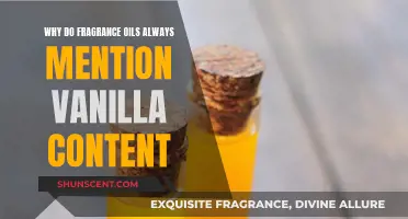 The Sweet Smell of Success: Why Vanilla Fragrance Oils Reign Supreme