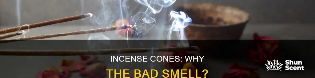 why do incense cones smell bad