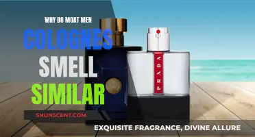 The Similar Scents of Men's Colognes: Why?