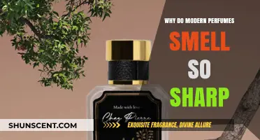 The Sharp Smell of Modern Perfumes: Why?